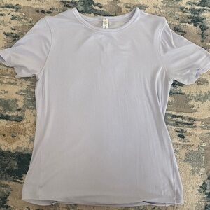 lululemon athletica Light Purple Short Sleeve Tee- Hold Tight Short Sleeve